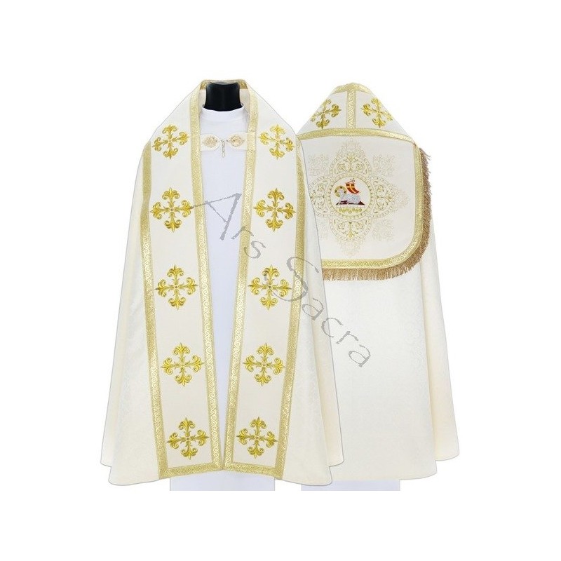 CAPA DE ASPERGE ROMANA ''CORDEIRO DE DEUS" - ARS KT559-AB25h10