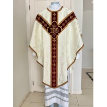 copy of SEMIGOTHIC CHASULE "SACRED HEART OF JESUS" - KOR 207