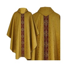 copy of CHASULE GÓTICA "JHS" - KOR 73 Pas Aksamitny