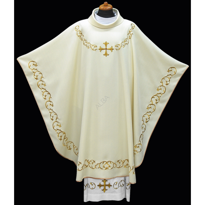 CASULA GÓTICA - ALB 2-117 K