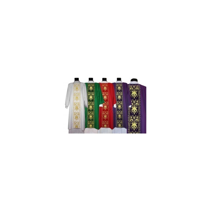 SET OF 4 GOTHIC DALMATICS - ARS SET-D557-A (B,Z,C,F)