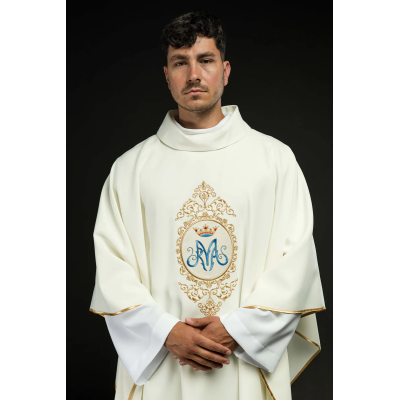 CASULA GÓTICA MARIANA - HAF...