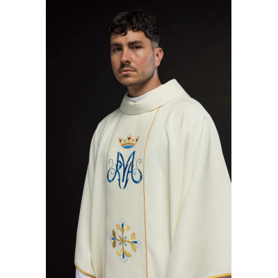 CASULA GÓTICA MARIANA - HAF...