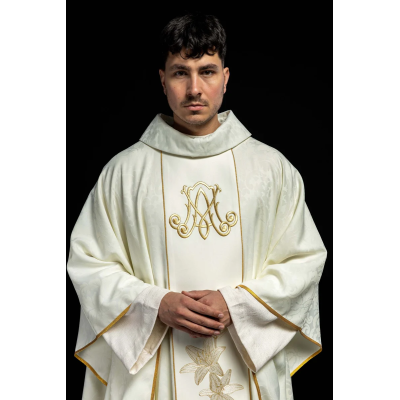 CASULA GÓTICA MARIANA - HAF...