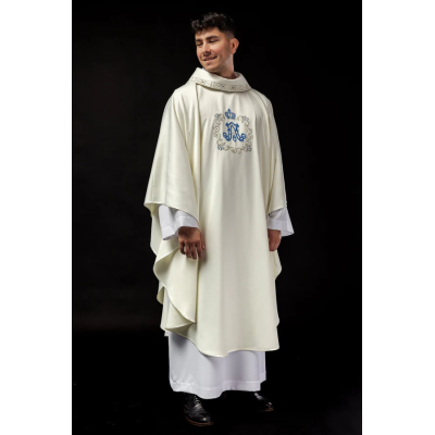 CASULA GÓTICA MARIANA - HAF...