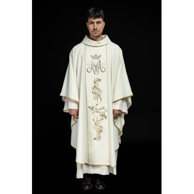 CASULA GÓTICA MARIANA - HAF...