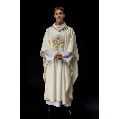 CASULA GÓTICA MARIANA - HAF...