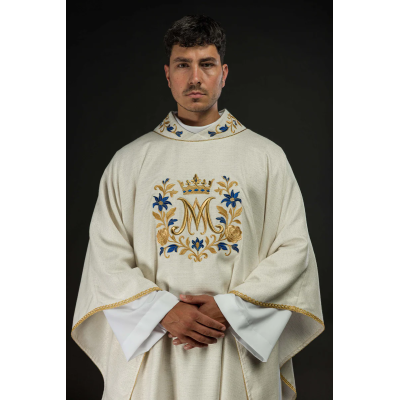 CASULA GÓTICA MARIANA - HAF...