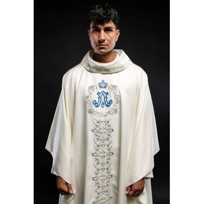 CASULA GÓTICA MARIANA - HAF...