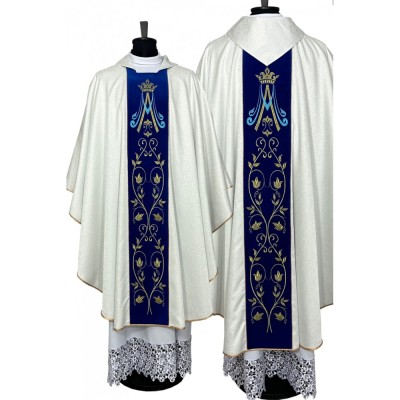 CASULA GÓTICA MARIANA - KOR 98