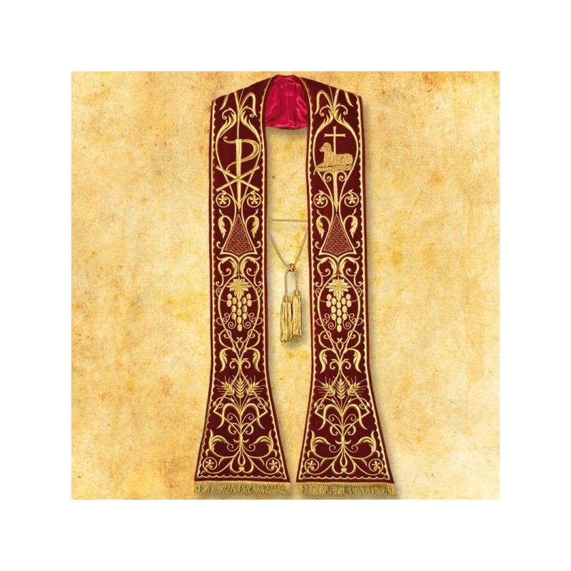 ESTOLA ROMANA 'CORDEIRO DE DEUS' - URB: „Baranek”