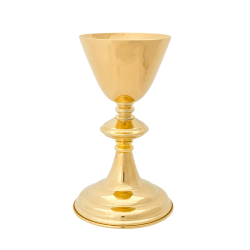 Cálice dourado com patena - MGP 0201