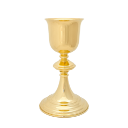Golden chalice with paten - MGP 0203