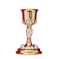 Cálice dourado com patena - MGP 0206
