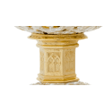 Golden chalice with paten - MGP 0208