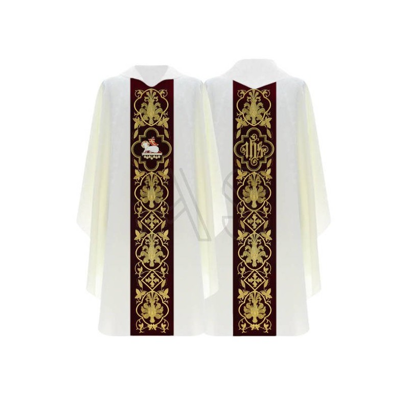 CASULA GÓTICA "CORDEIRO DE DEUS" - ARS 814-AGC26