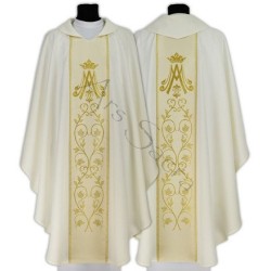 MARIAN GOTHIC CHASULE - ARS 085-BN