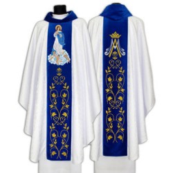 MARIAN GOTHIC CHASULE "OUR LADY OF THE ASSUMPTION" - ARS 411-ABN25g