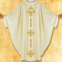 CHASULE GÓTICA - URB: Ornat z pasem haftowanym