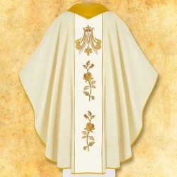 CASULA GÓTICA MARIANA - URB: „Santuario”