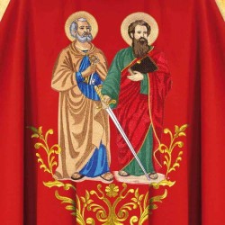 GOTHIC CHASULE "SAINT PEDRO AND SAINT PAUL" - URB: "Św. Piotr i Paweł”