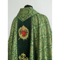 CASULA GÓTICA "SAGRADO CORAÇÃO DE JESUS" - KOR 273
