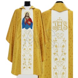 GOTHIC CHASULE "SACRED HEART OF JESUS" - ARS 732-G16
