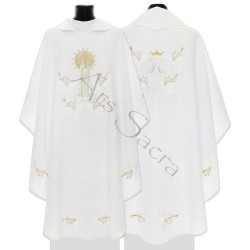 MARIAN GOTHIC CHASULE "OUR LADY OF FATIMA" - ARS 727-B