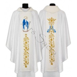 MARIAN GOTHIC CHASULE "OUR IMMACULATE LADY" - ARS 629-AB25