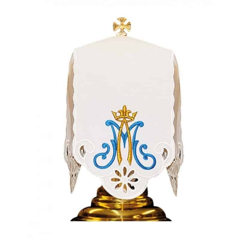 VÉU DO CIBÓRIO MARIANA "ROSÁRIO MARIANO" - URB: "Maryjny Różańcowy”