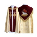 Capa gótica asperge "Cordero de Dios" - KOR KP14 BK