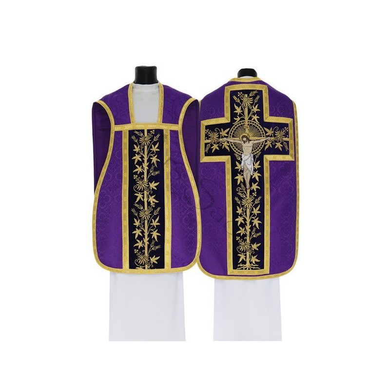 CASULA ROMANA "JESUS CRUCIFICADO" - ARS R419-AC25