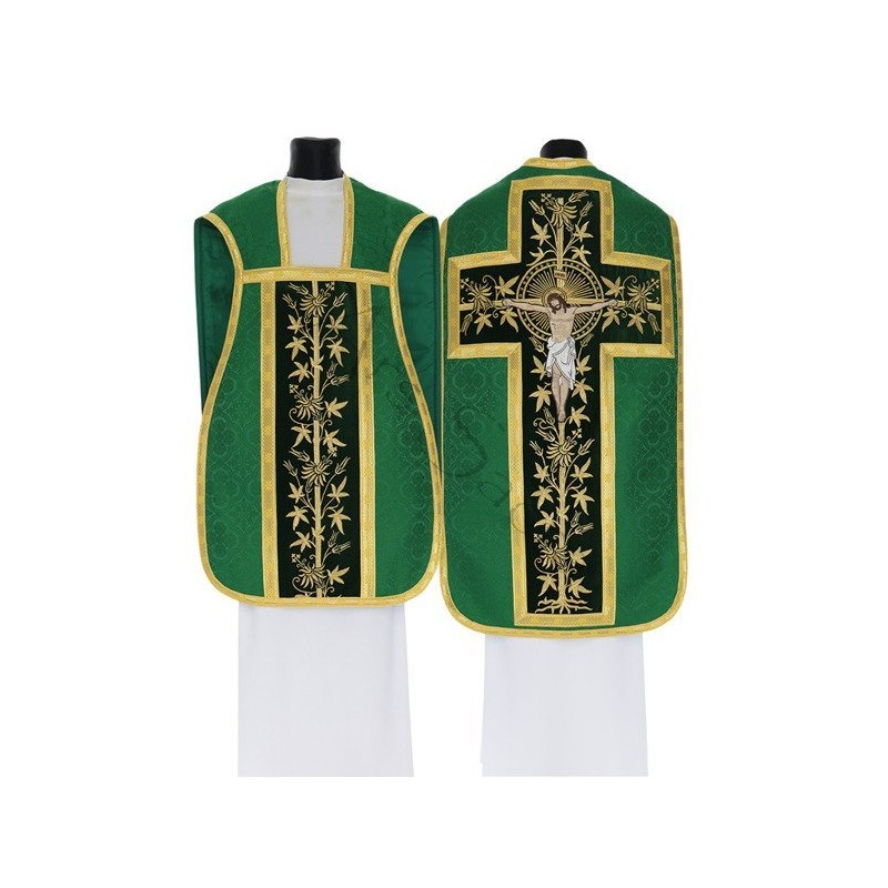 CASULA ROMANA "JESUS CRUCIFICADO" - ARS R419-AC25