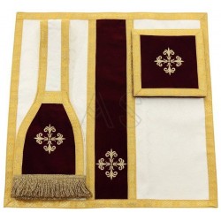 CASULA ROMANA "JESUS CRUCIFICADO" - ARS R419-AC25