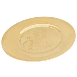 Golden chalice with paten - MGP 0206