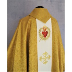 CASULA GÓTICA "SAGRADO CORAÇÃO DE JESUS" - KOR 273 OG