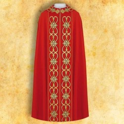 CAPA DE ASPERGE GÓTICA "JHS" - URB: Kapa haftowana „IHS”