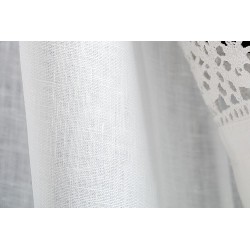 TÚNICA/ALVA/ALGODÃO - SOL 12104