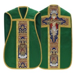 CASULA ROMANA "JESUS CRUCIFICADO" - ARS R778-K25
