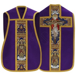 CASULA ROMANA "JESUS CRUCIFICADO" - ARS R778-K25