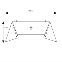 CAPA DE ASPERGE GÓTICA - URB: “Classico Bianco”