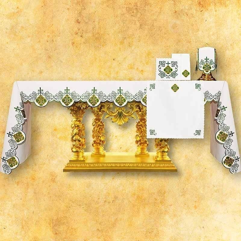 TOALHA PARA ALTAR - URB: “IHS Zielony”