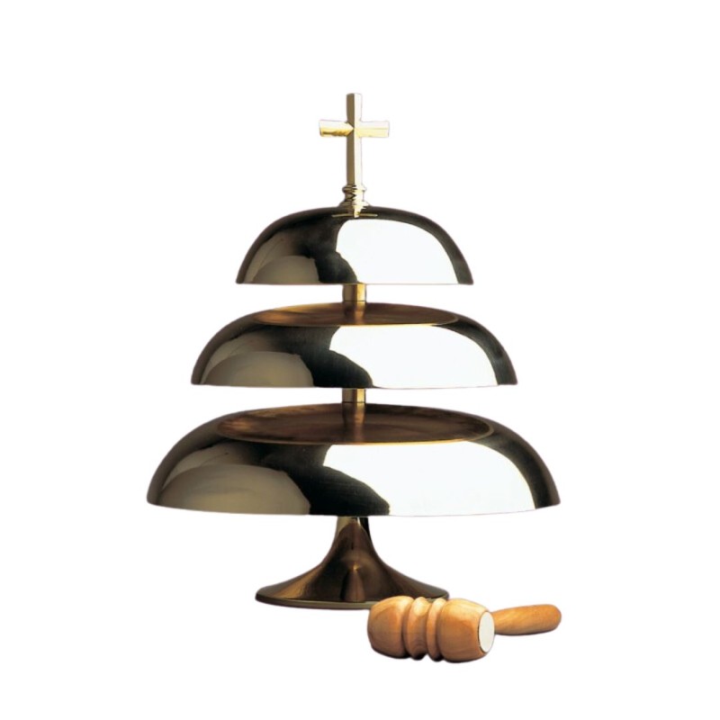 Gongo de bronze brilhoso - SACM 152